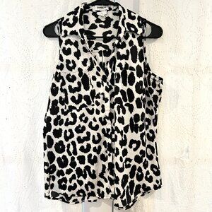 Express Sleeveless Portofino Button Down